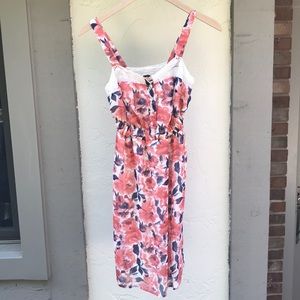Mudd Synched Flower Dress